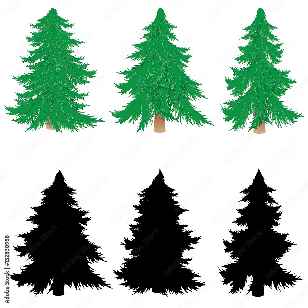 Obraz premium New Year Tree