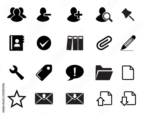 Foto Set of Web Icons