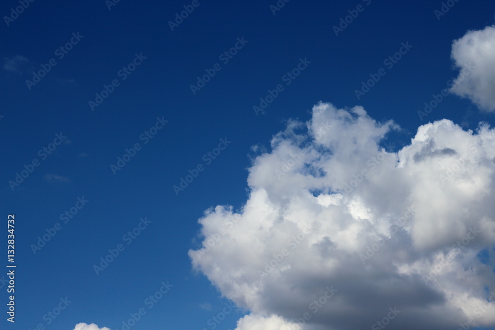 Blue sky and cloud beautiful