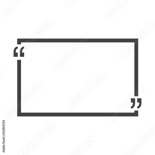Quote bubble blank templates. Empty business card, paper sheet, information, text. Print design Vector illustration