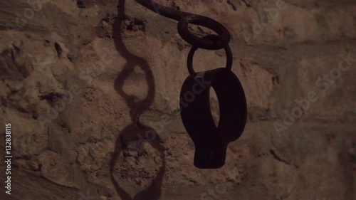 Shackled Hand holder at dungeon