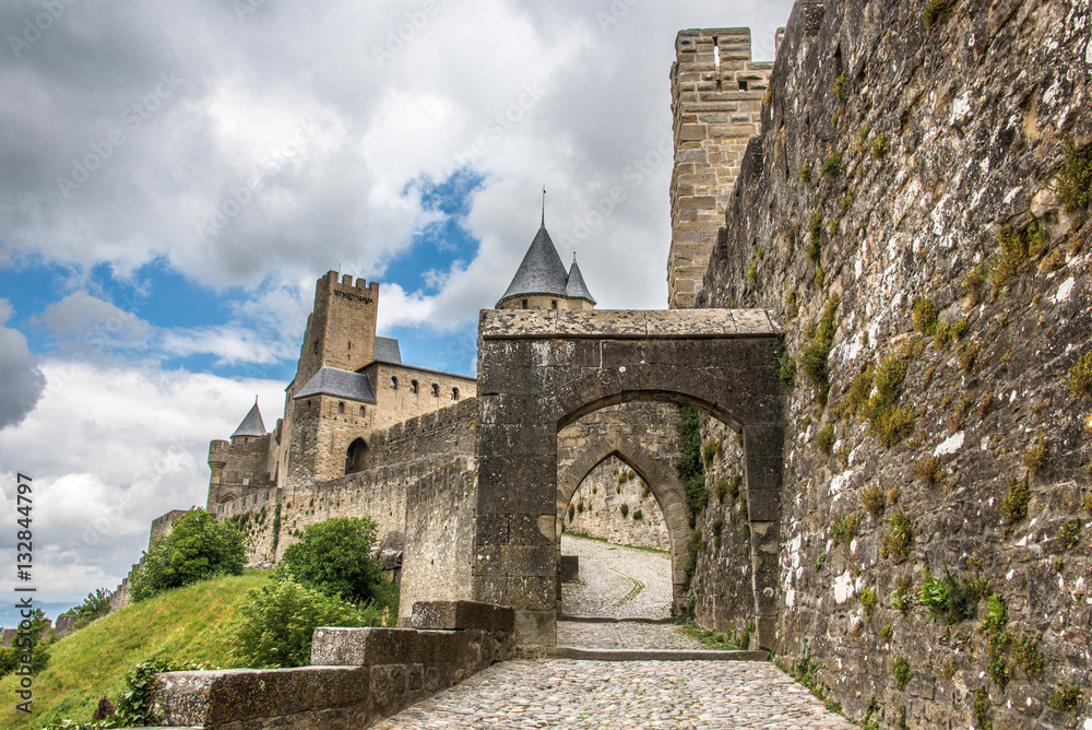 entrée ouest de la Cité Médiévale de Carcassonne