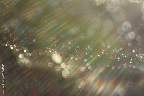 Lens flare light. Abstract background - light flashes on black background  photo