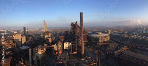 Steelworks in Winter