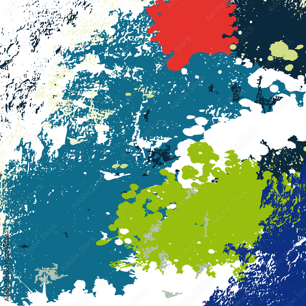 Abstrater Hintergrund mit Farbklecksen