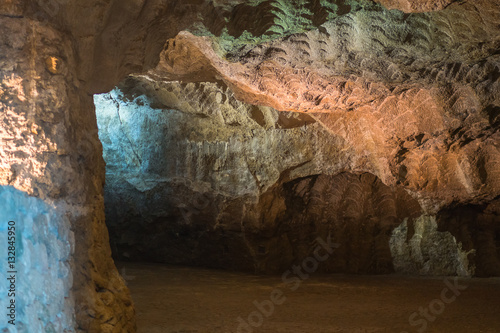 Caves of Hercules location in the north of Morocco, Africa.
