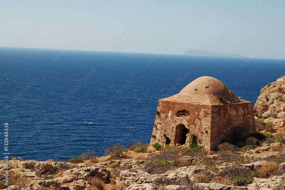 sea, islands, fort