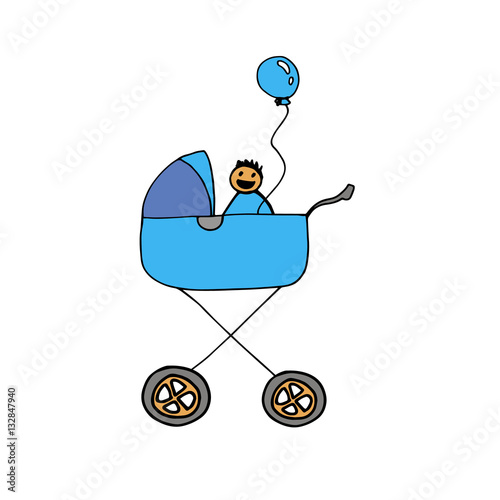 vector drawing cute illustration cartoon people school