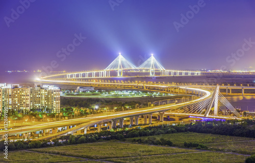 Incheon bridge at South Korea.