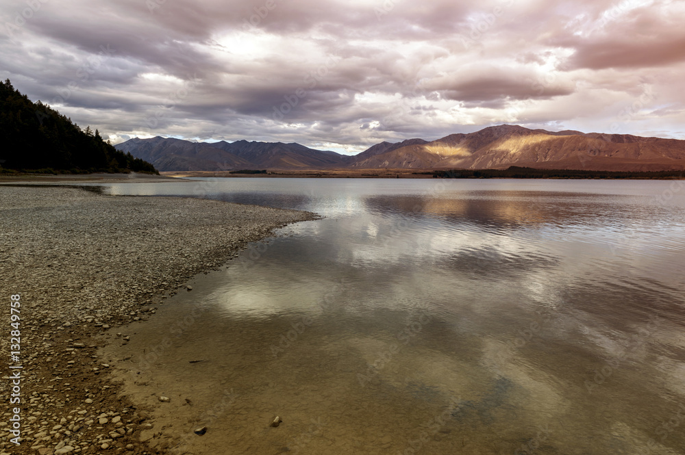 Lake Tekapo, South Island of New Zealand Lake Tekapo, South Island of New Zealand