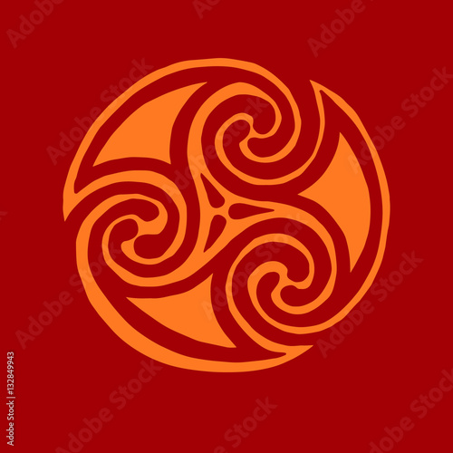 vector celtic sign design symbol element abstract