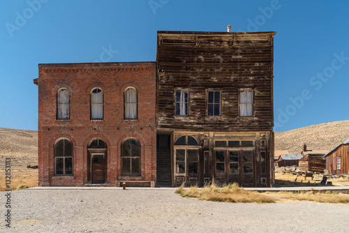 Ghost town of Bodie in California.