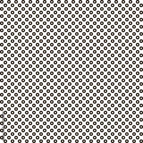 pattern black circle white ...