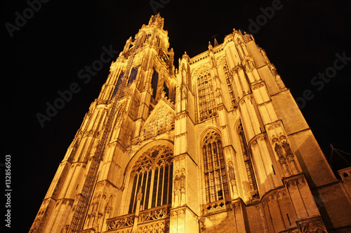 Cathedral of Our Lady in Antwerp. Belgium photo