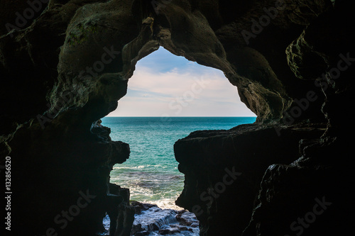 The Caves of Hercules is one of the most popular tourist attractions near Tangier, north of Morocco
