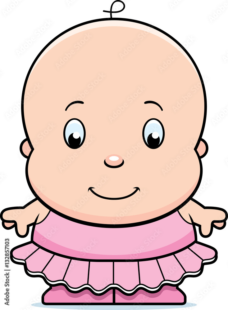 Cartoon Baby Ballerina Cartoon Baby Ballerina