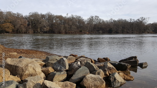 Rocks at the river