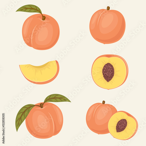 Peach icons