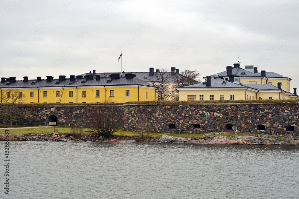The Suomenlinna Fortress (Sveaborg) in Helsinki, Finland