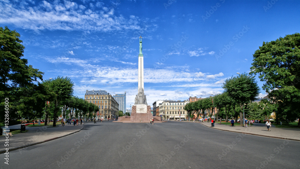 Monument Liberty. Riga, Latvia