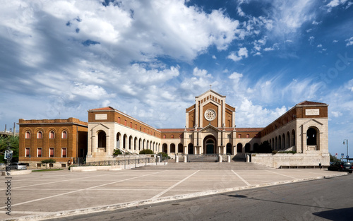 Church of Santa Maria Goretti in Nettuno. Province Roma, Italy photo