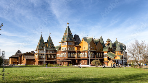 Palace of Tsar Alexei Mikhailovich. Museum-Reserve Kolomenskoye. Moscow, Russia photo