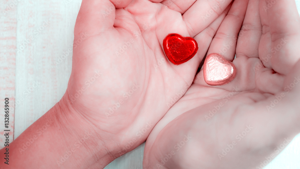 Valentines Day background , Abstract of love