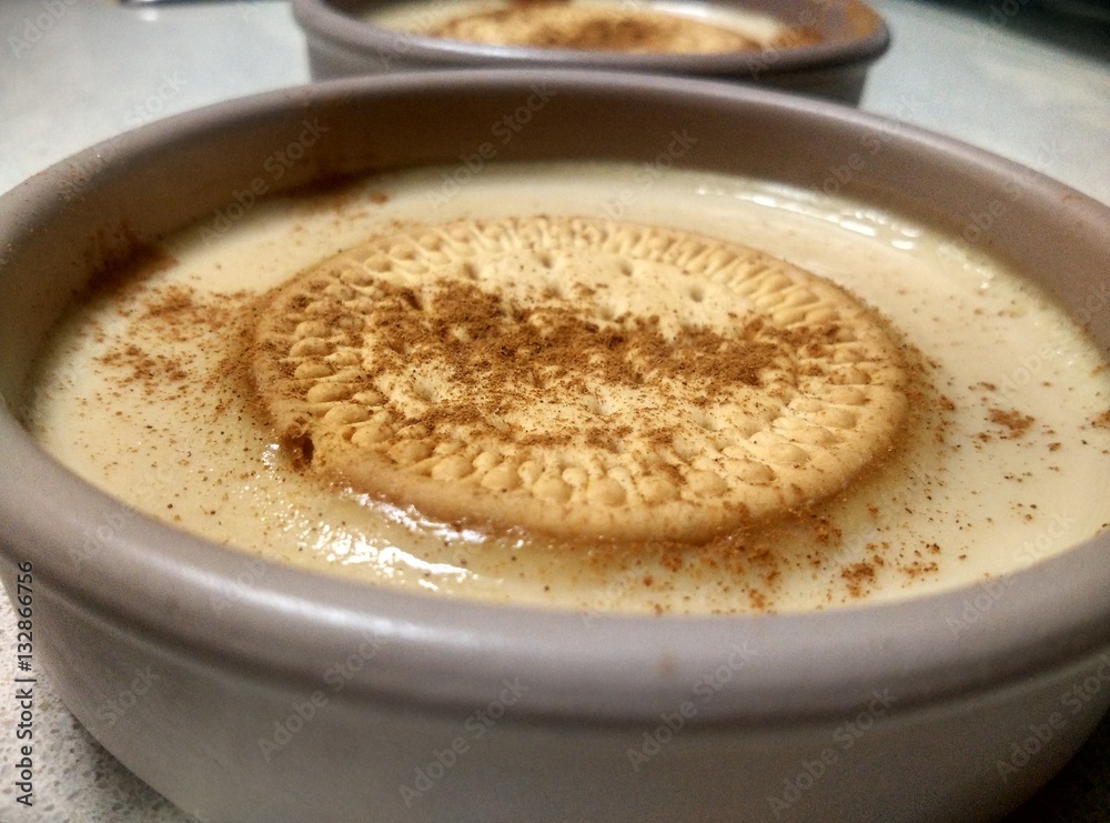 Natillas con galleta Natillas con galleta