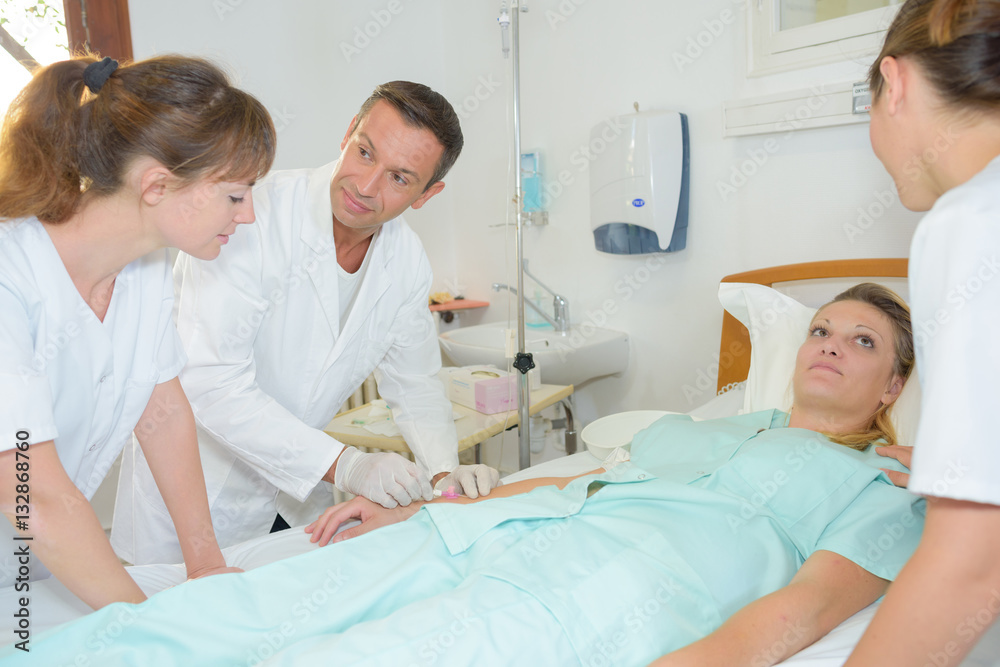 Obraz premium the physical therapy patient