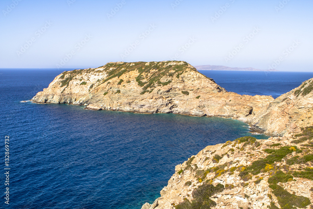 Beautiful seascape in Greece