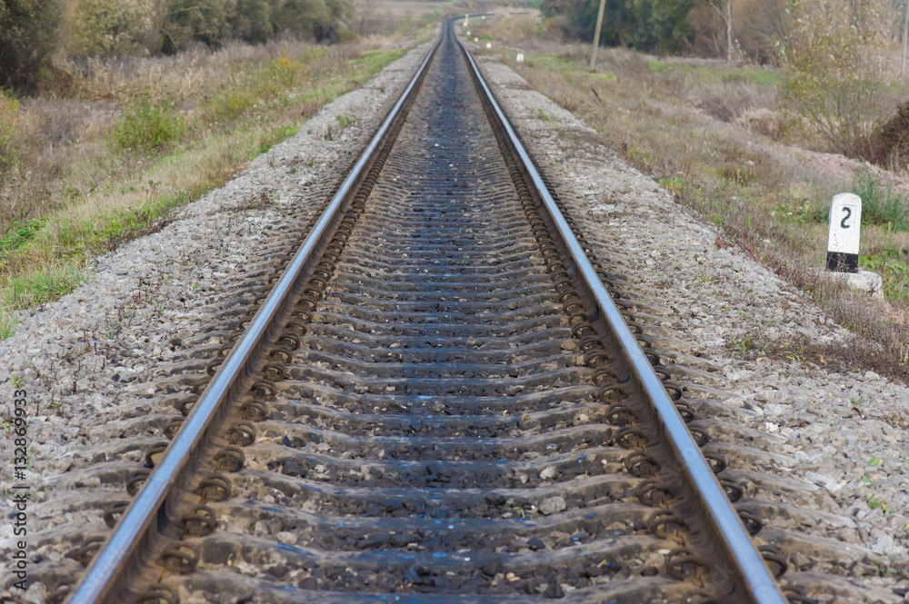 railway, sleepers level, roadway, road level railway, sleepers level, roadway, road level