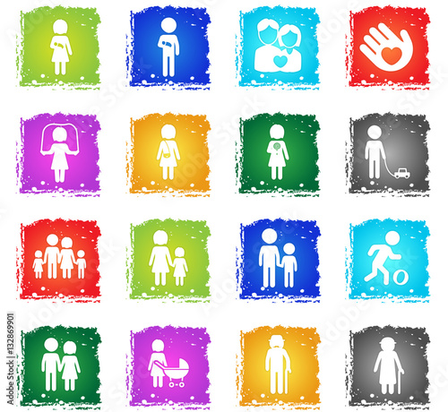 Family simply icons