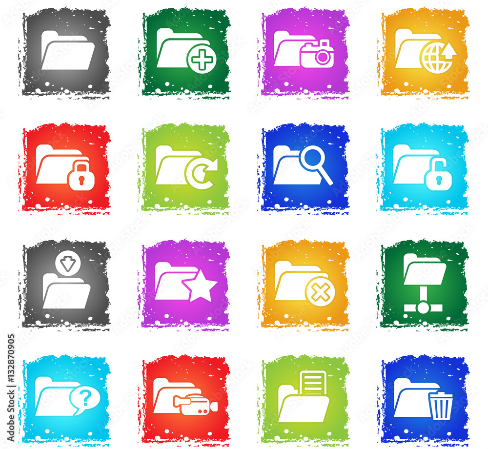 folder icon set folder icon set