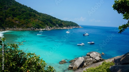 Similan Islands view  Thailand