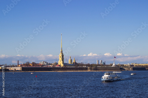 Peter and Paul fortress in Saint Petersburg