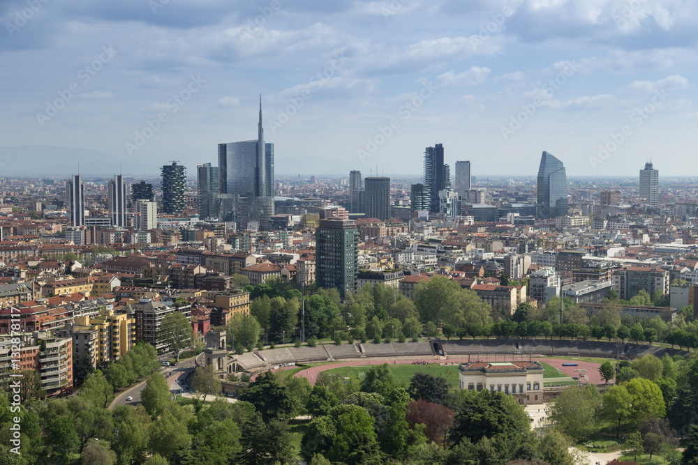 Modern distric, Milan
