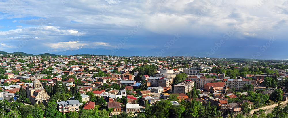 Panorama of Kutaisi. Georgia