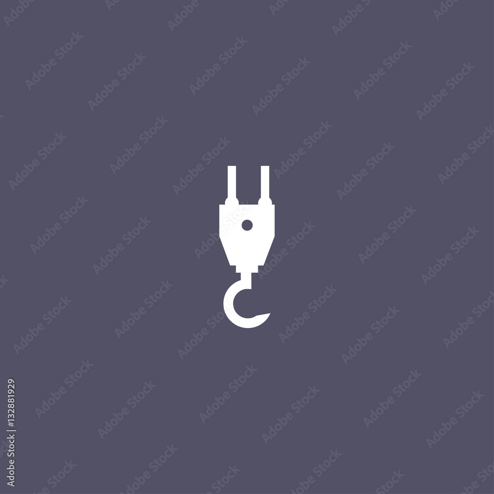 crane hook icon crane hook icon