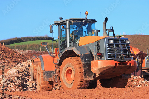 Front Loader working