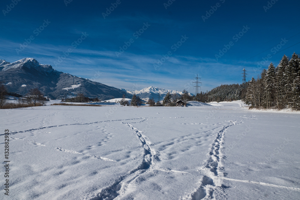 Winterlandschaft in Tirol