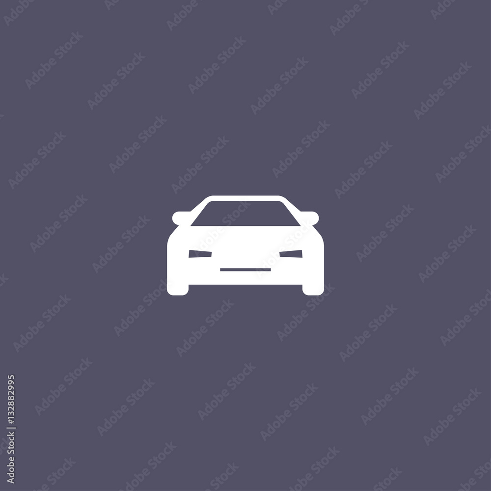 car icon. transport sign