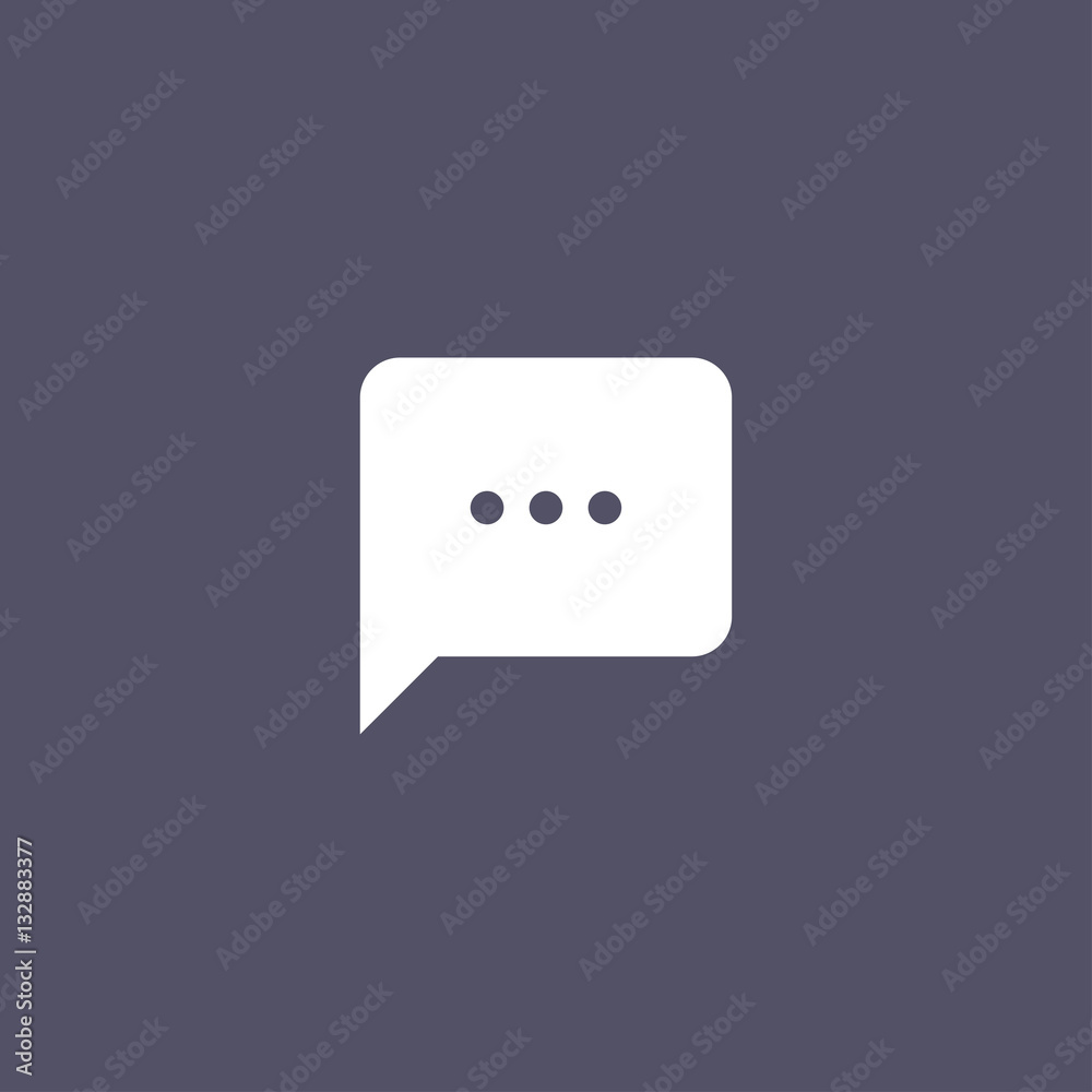 simple chat icon simple chat icon