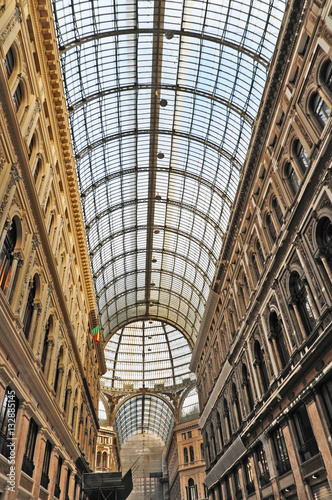 Napoli  la Galleria Umberto I