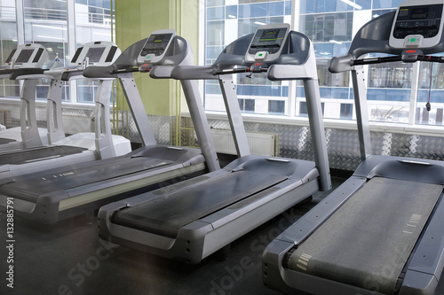 image of treadmills in a fitness hall © Dmitry Vereshchagin