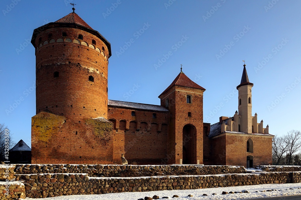 Reszel - zamek, Mazury, Polska