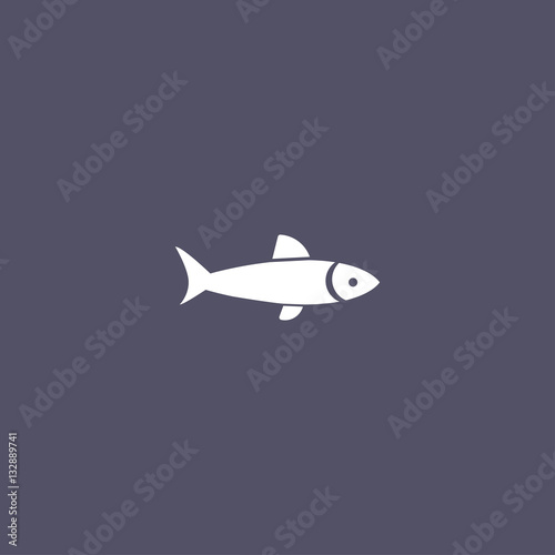 simple fish icon