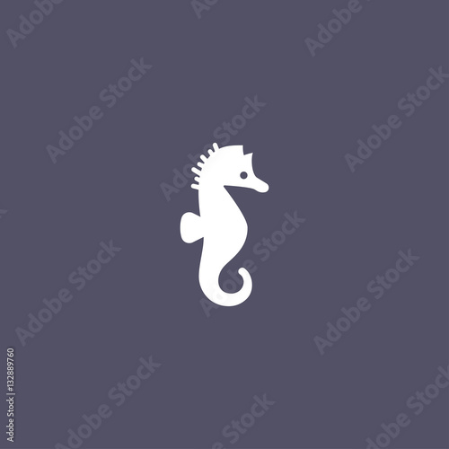 ocean seahorse icon
