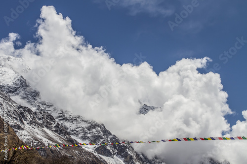 tibetan buddhist prayer flags