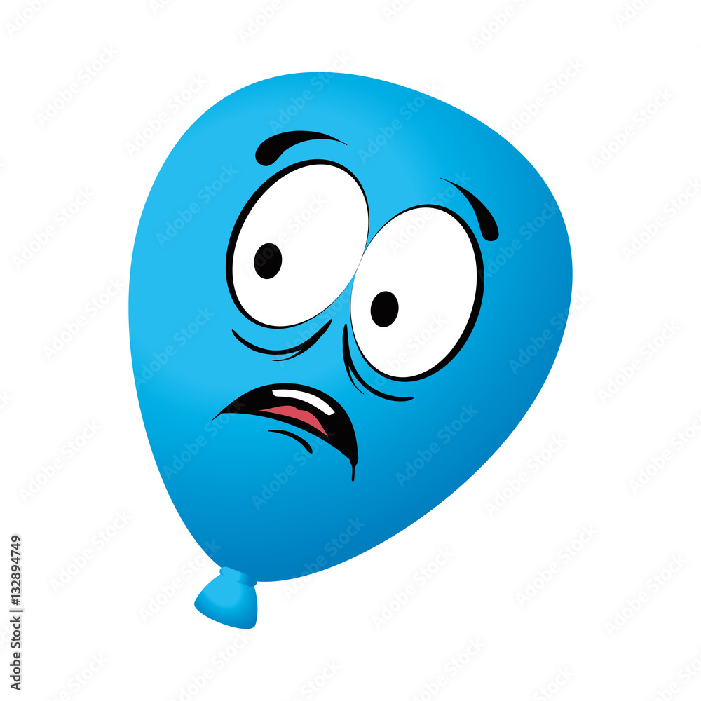 balloons air character icon vector illustration design balloons air character icon vector illustration design