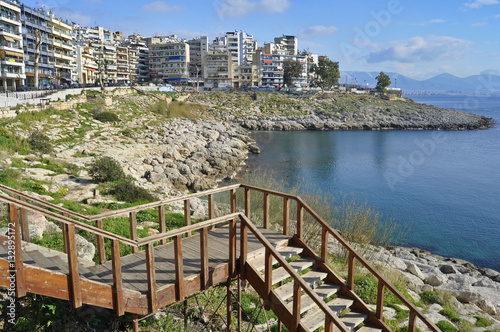 A View of Piraeus Waterfront, Greece
